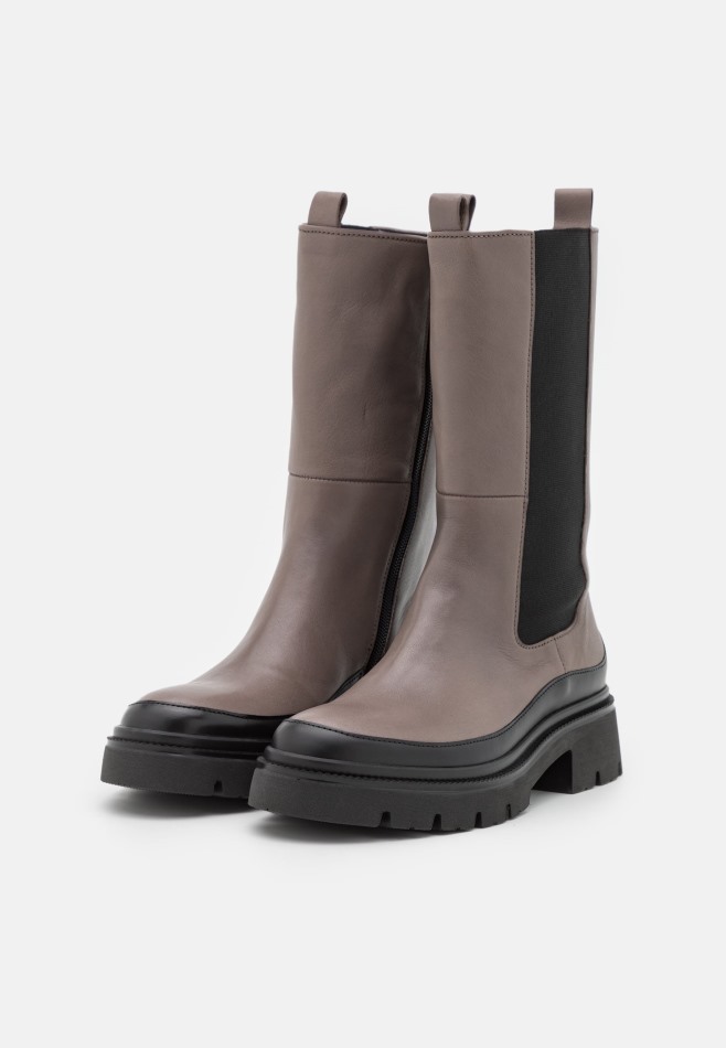 Bottes Plateforme Gabor | Taupe Exclusif
